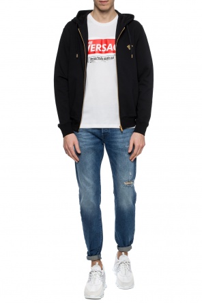 Jeansy 'buster' z przetarciami, zdjęcie 2 Jeansy 'buster' z przetarciami od Diesel
